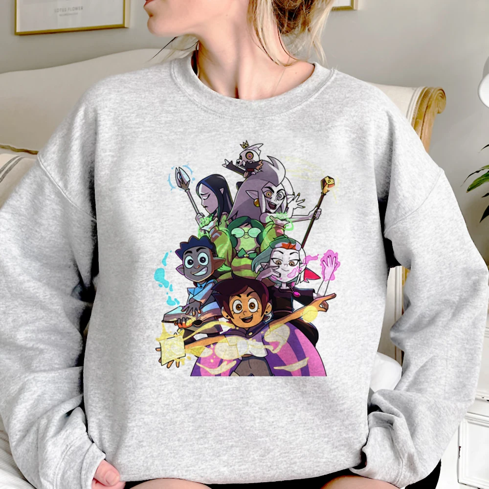 the Owl House hoodies women funny Fleece japanese anime clothing female anime Hooded Shirt - The Owl House Plush